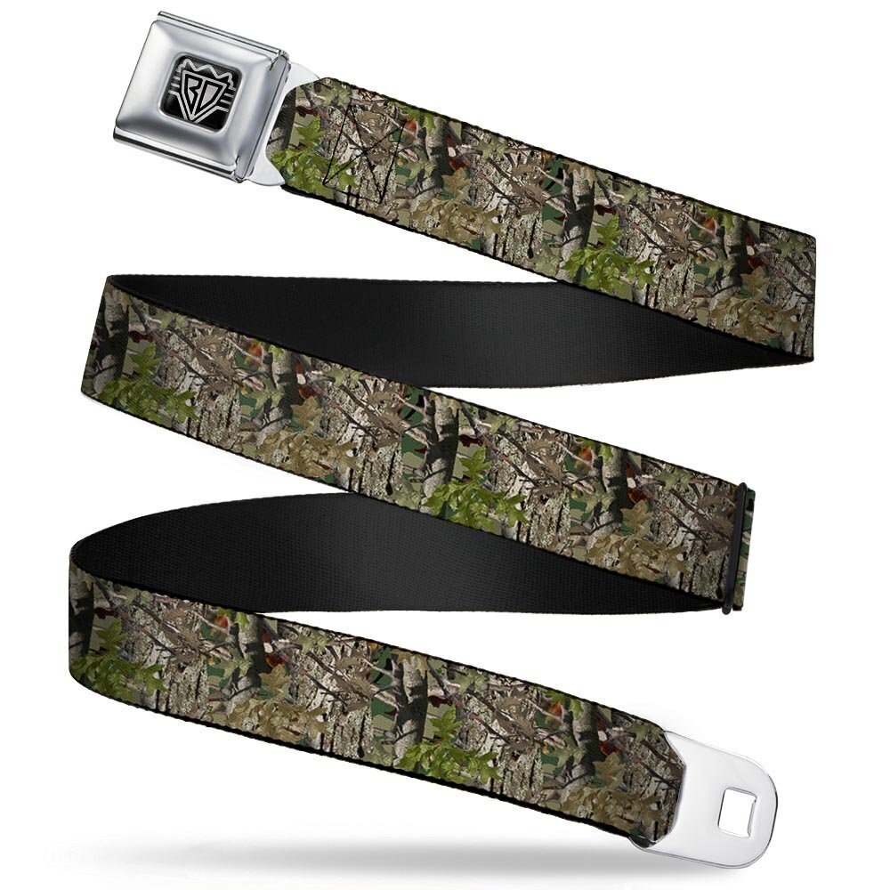 8735 Seatbelt Belt - Hunting Camo - 1.0" Wide - 20-36 Inches in Length